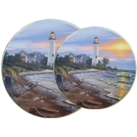 Reston Lloyd Reston Lloyd 4-411-W Tin Burner Cover Set  A Perfect Day 4-411-W